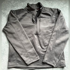 Men’s Large Grundens quarter zip pull over.